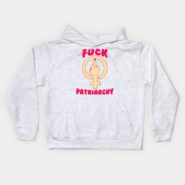 Patriarchy Kids Hoodie by hothippo